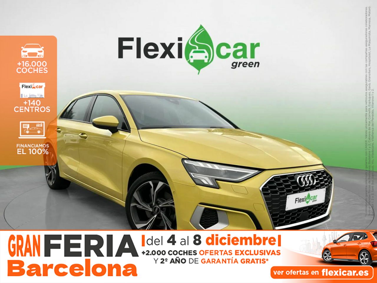 Audi q2 amarillo  de segunda mano - audi a3 2022 /