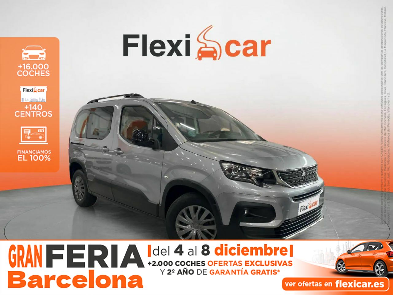Peugeot 2008 5 plazas 2023  de segunda mano - peugeot rifter 2023 /
