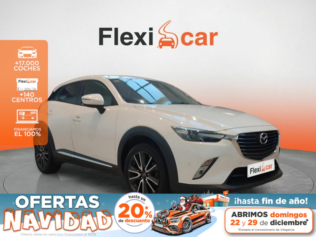 Mazda 2 blanco 115cv  de segunda mano - mazda cx-3 2015 /