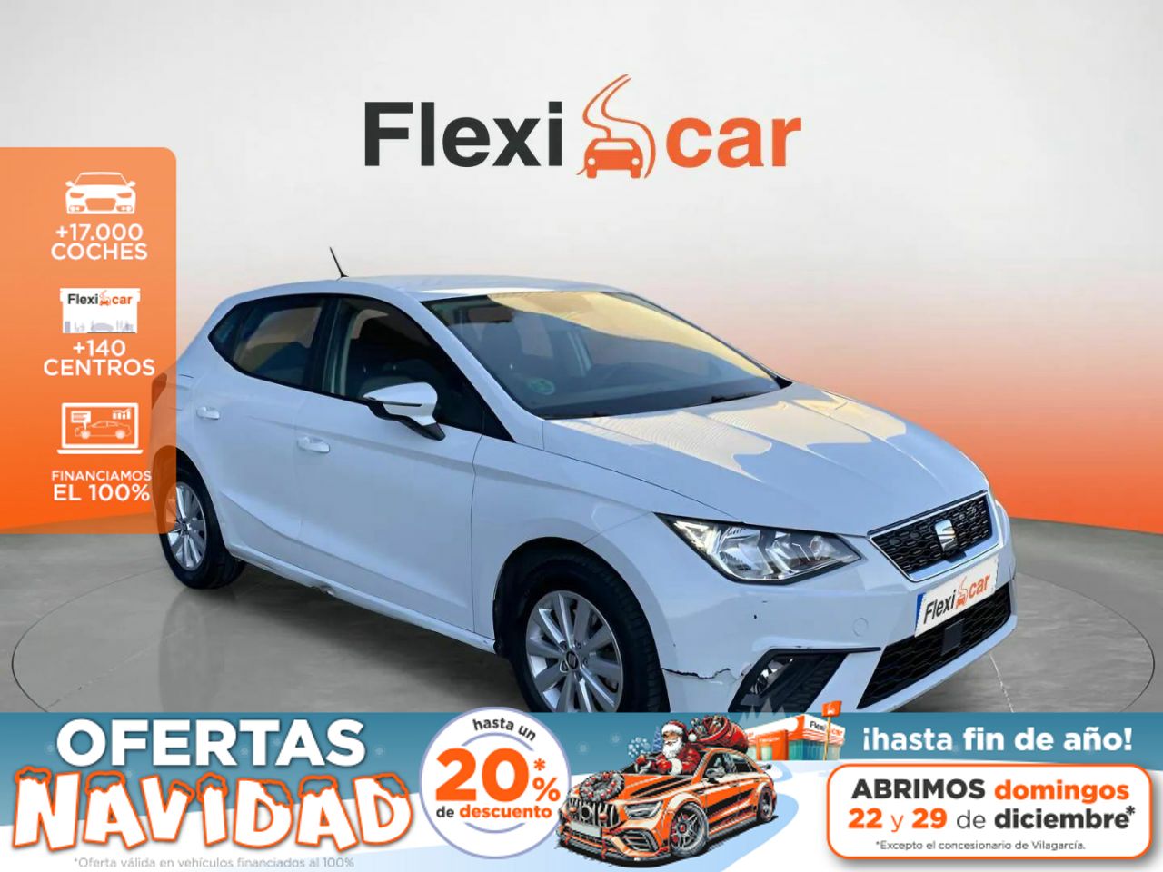 Ibiza 2021 blanco  de segunda mano - seat ibiza 2019 /