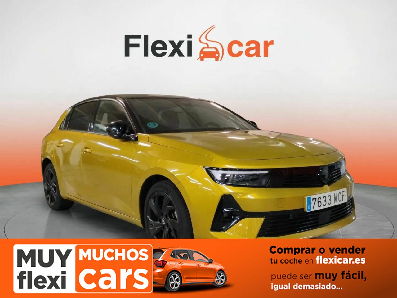 Opel astra 2023 amarillo  de segunda mano - opel astra 2022 /