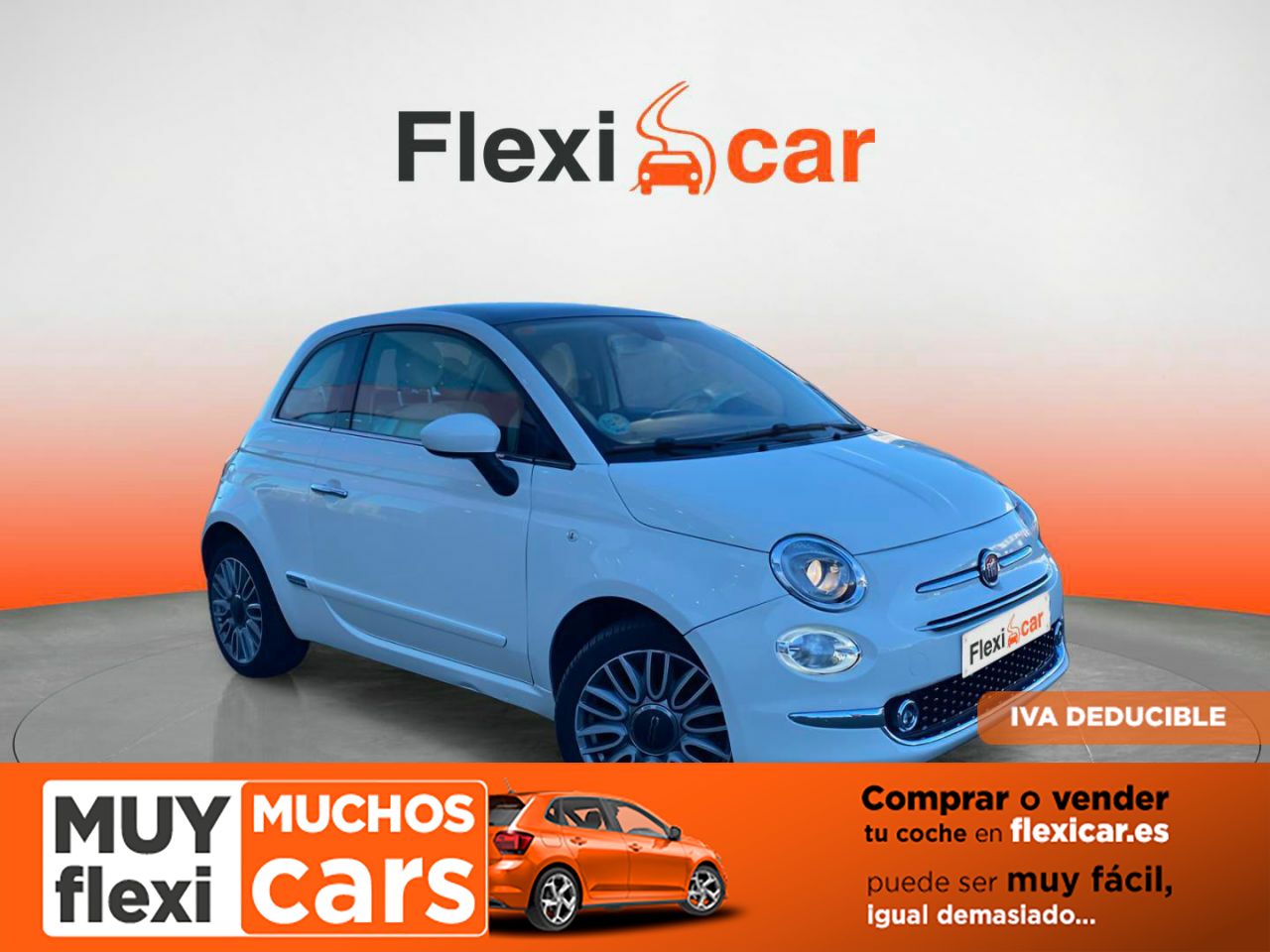 Fiat 500c blanco  de segunda mano - fiat 500 2017 /