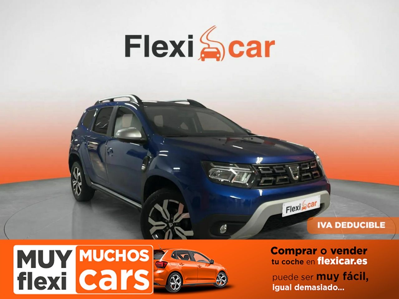 Dacia duster azul  de segunda mano - dacia duster 2021 /