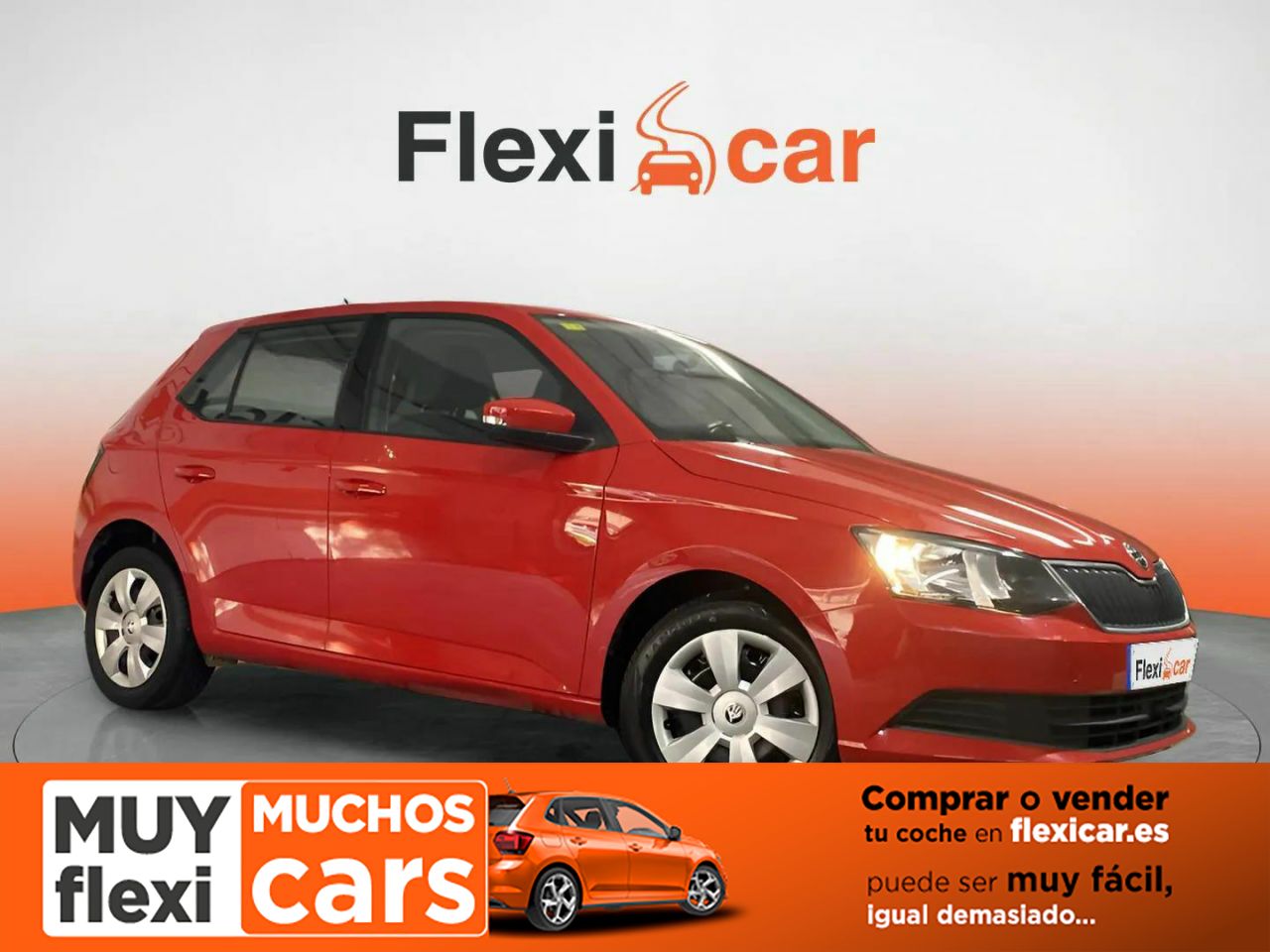 Skoda fabia rojo velvet  de segunda mano - skoda fabia 2018 /
