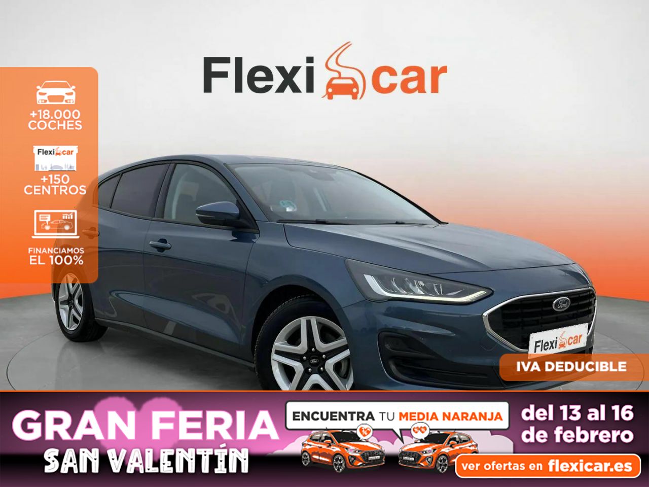Ford focus 2022 azul 5 puertas diesel  de segunda mano - ford focus 2022 /