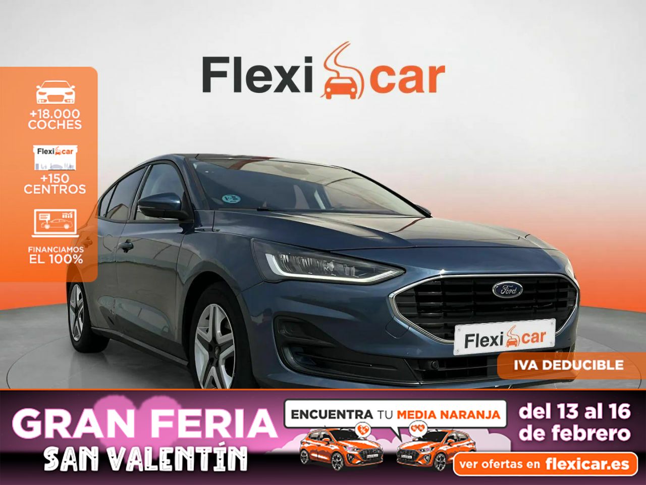 Ford focus 2022 azul 5 puertas diesel  de segunda mano - ford focus 2022 /