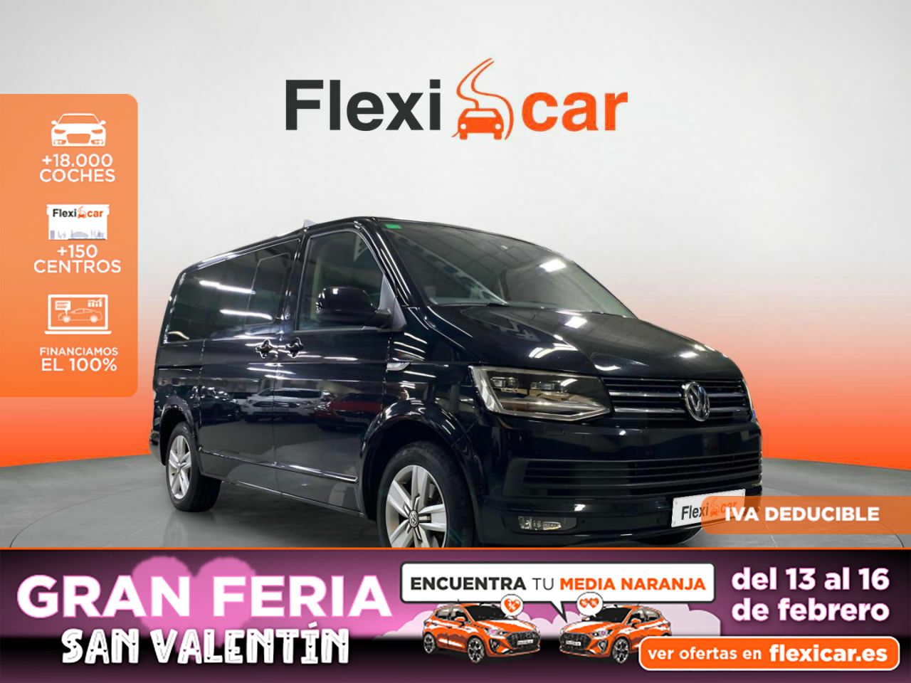 Volkswagen multivan negro con climatizador  de segunda mano - volkswagen multivan 2018 /
