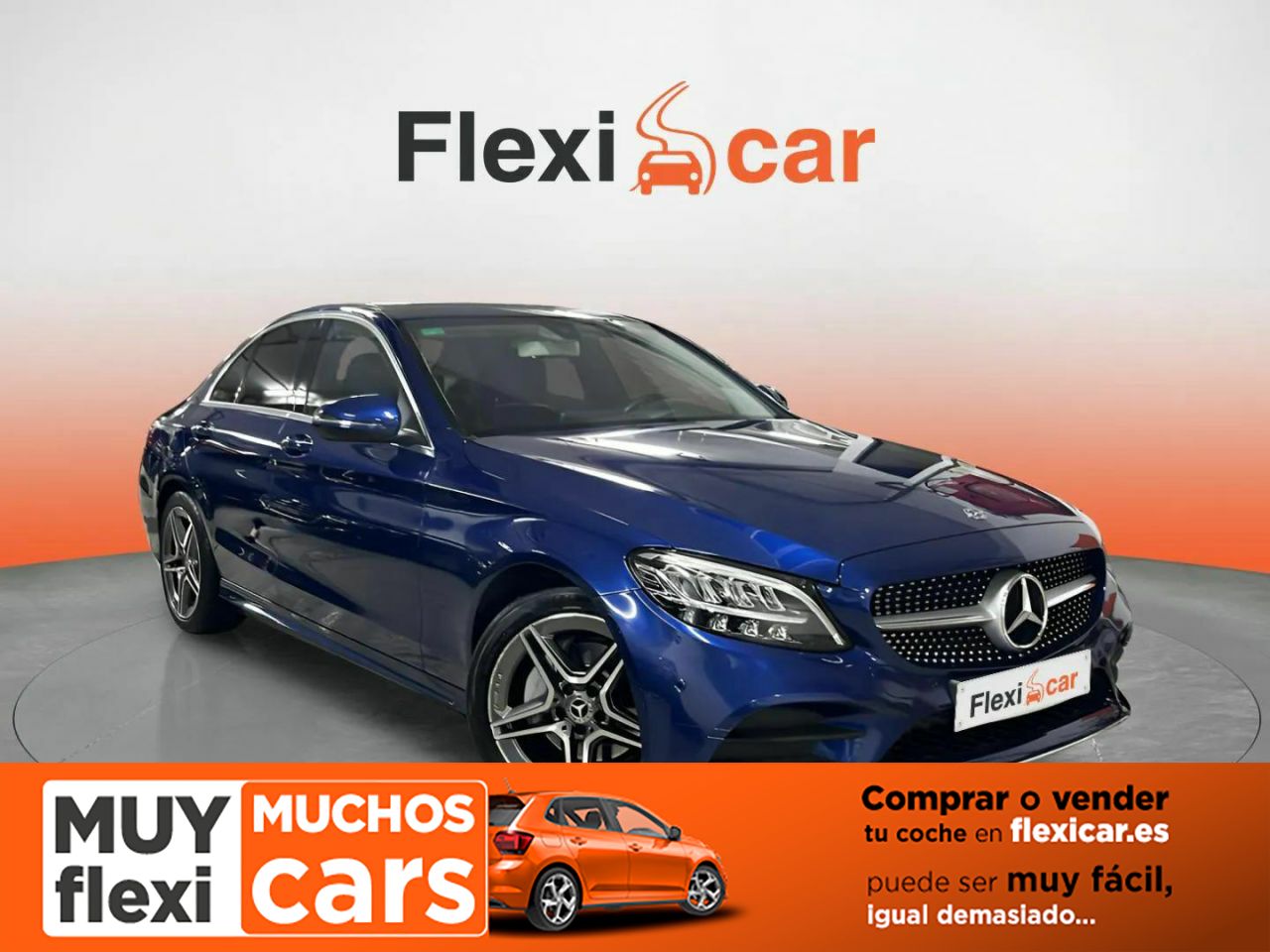 Mercedes clk azul 2 puertas  de segunda mano - mercedes clase c 2019 /