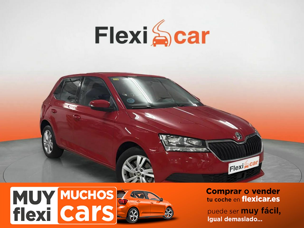Skoda fabia rojo velvet  de segunda mano - skoda fabia 2020 /