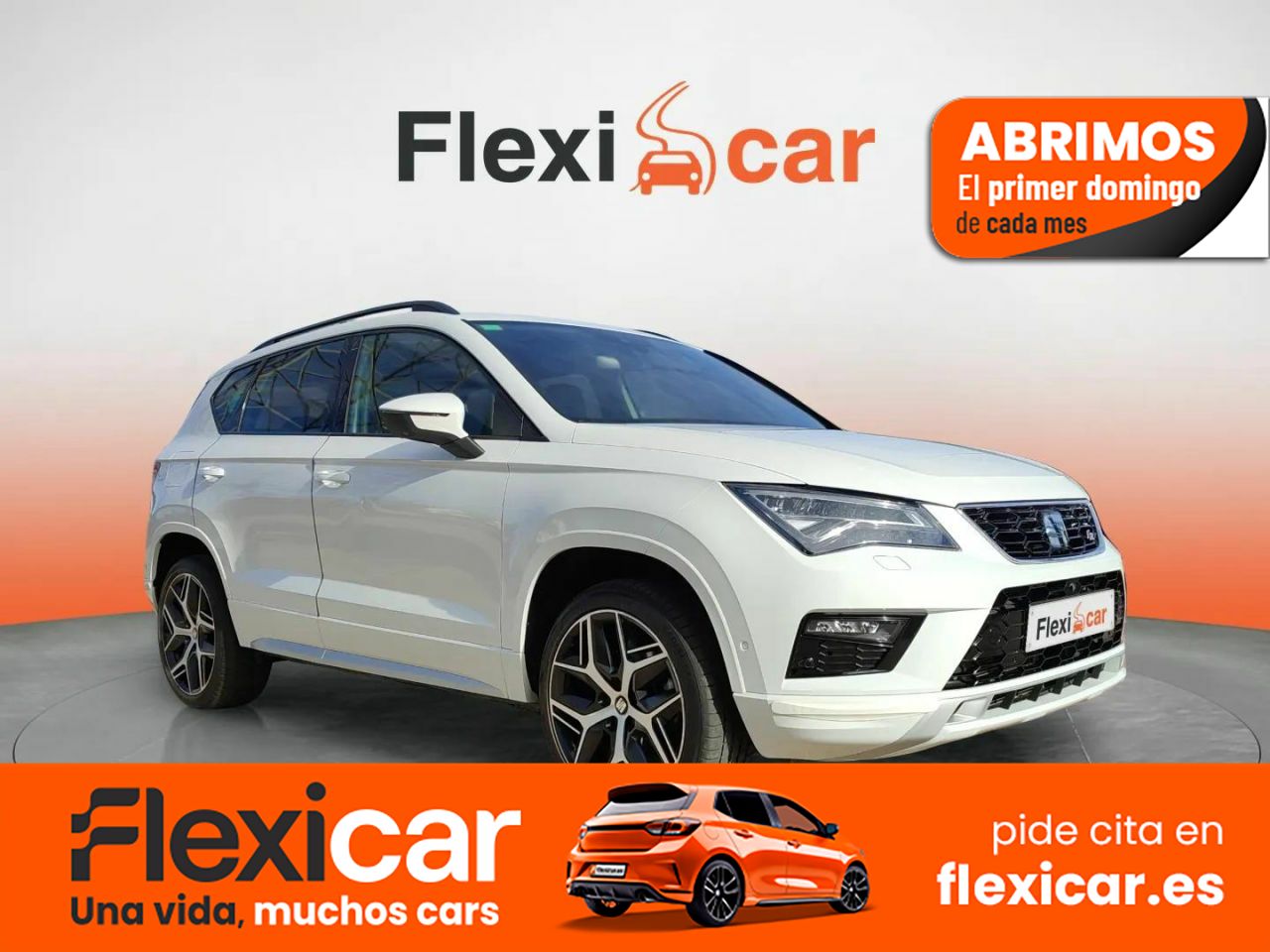 Seat ateca blanco 5 puertas  de segunda mano - seat ateca 2019 /
