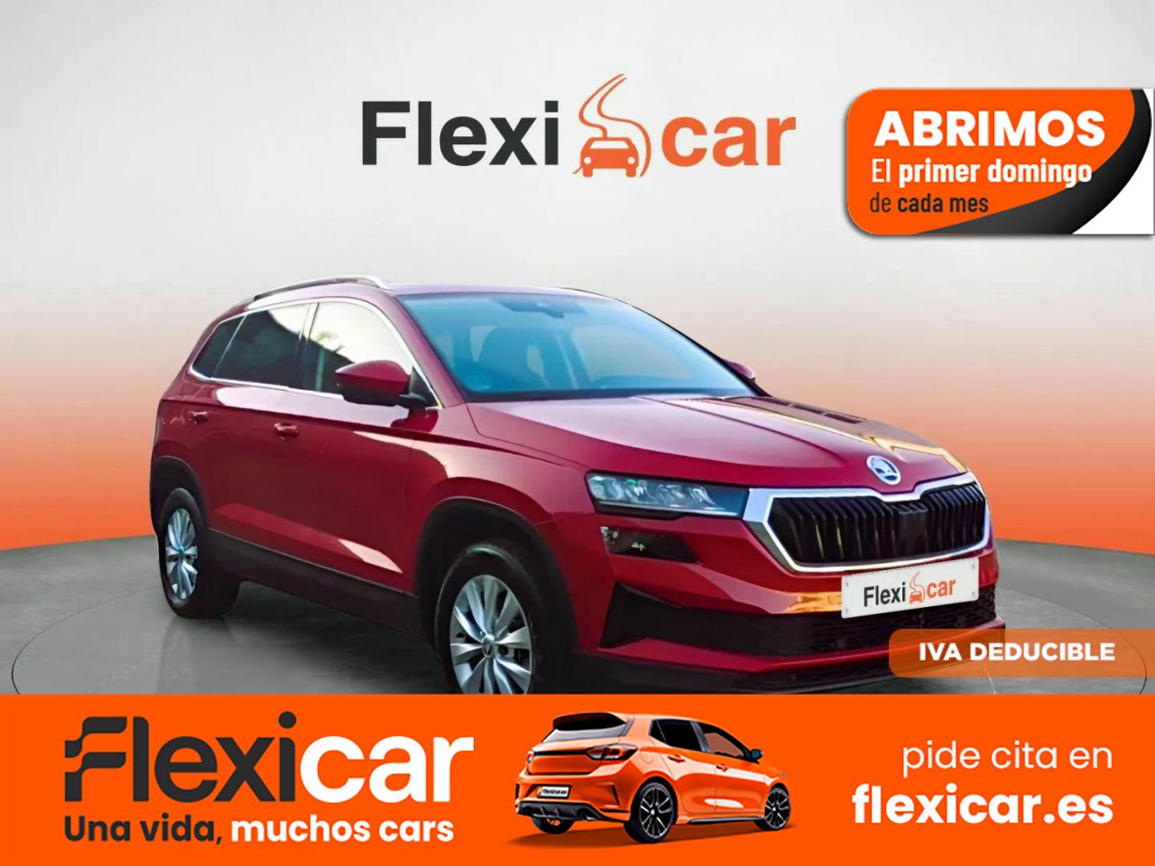Skoda karoq 2024 rojo  de segunda mano - skoda karoq 2023 /