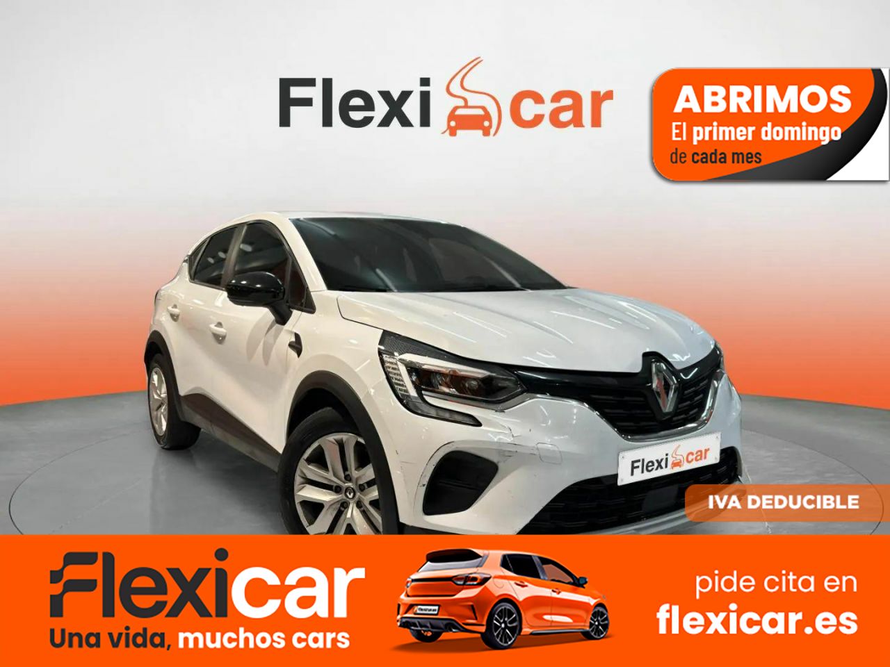 Renault captur blanco 100cv  de segunda mano - renault captur 2021 /
