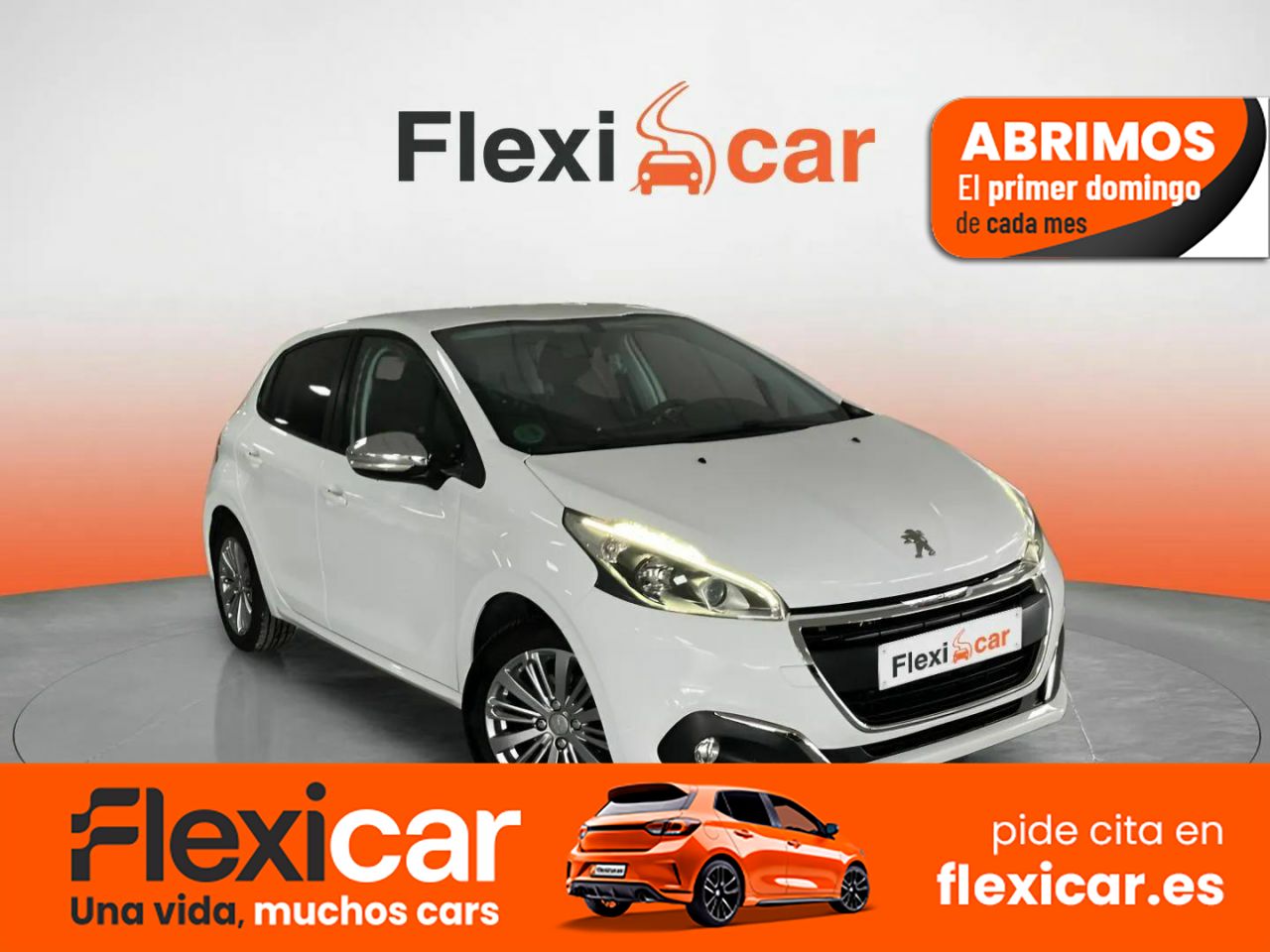 Peugeot 208 gris 5 puertas  de segunda mano - peugeot 208 2017 /