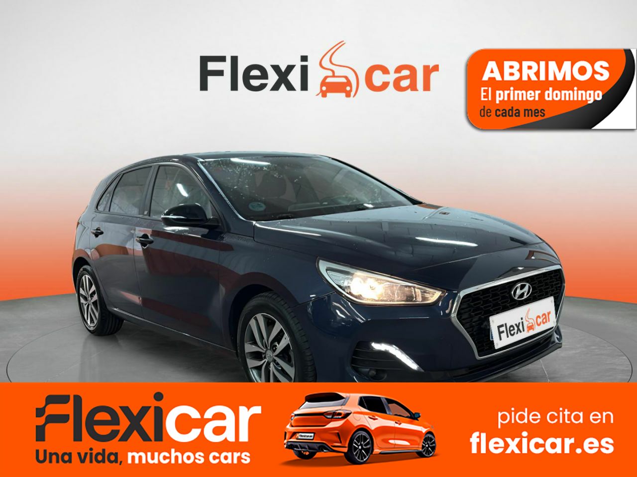 Hyundai i30 azul  de segunda mano - hyundai i30 2019 /