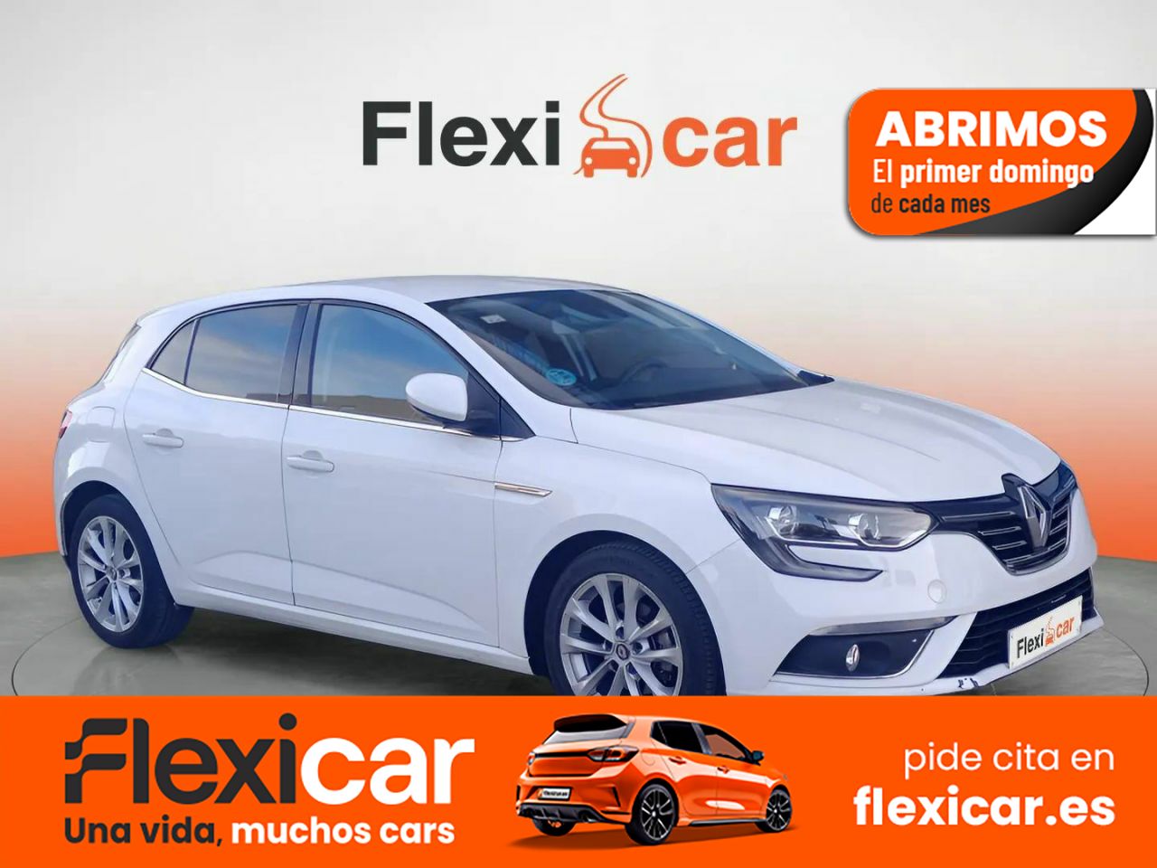 Renault megane blanco  de segunda mano - renault megane 2018 /