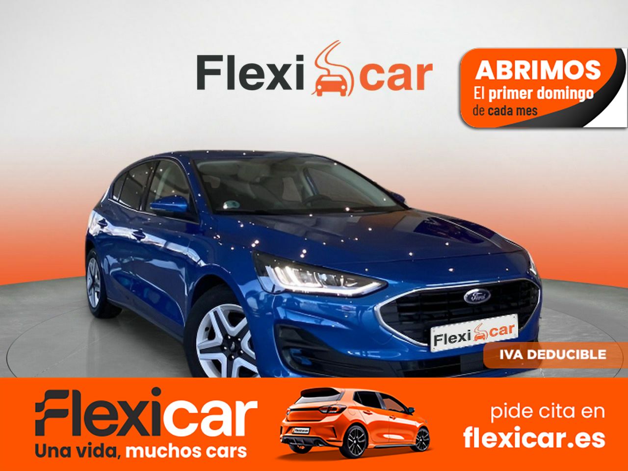 Ford focus 2022 azul 5 puertas diesel  de segunda mano - ford focus 2022 /