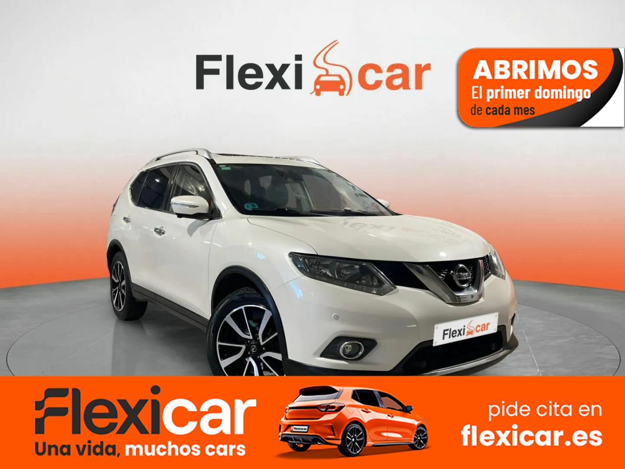 Nissan qashqai blanco 5 plazas  de segunda mano - nissan x-trail 2016 /