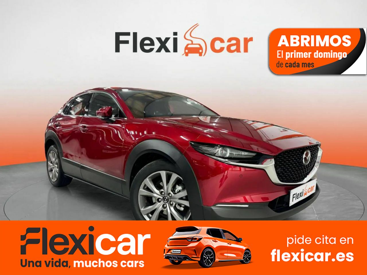 Mazda 2 2020 rojo  de segunda mano - mazda cx-30 2021 /