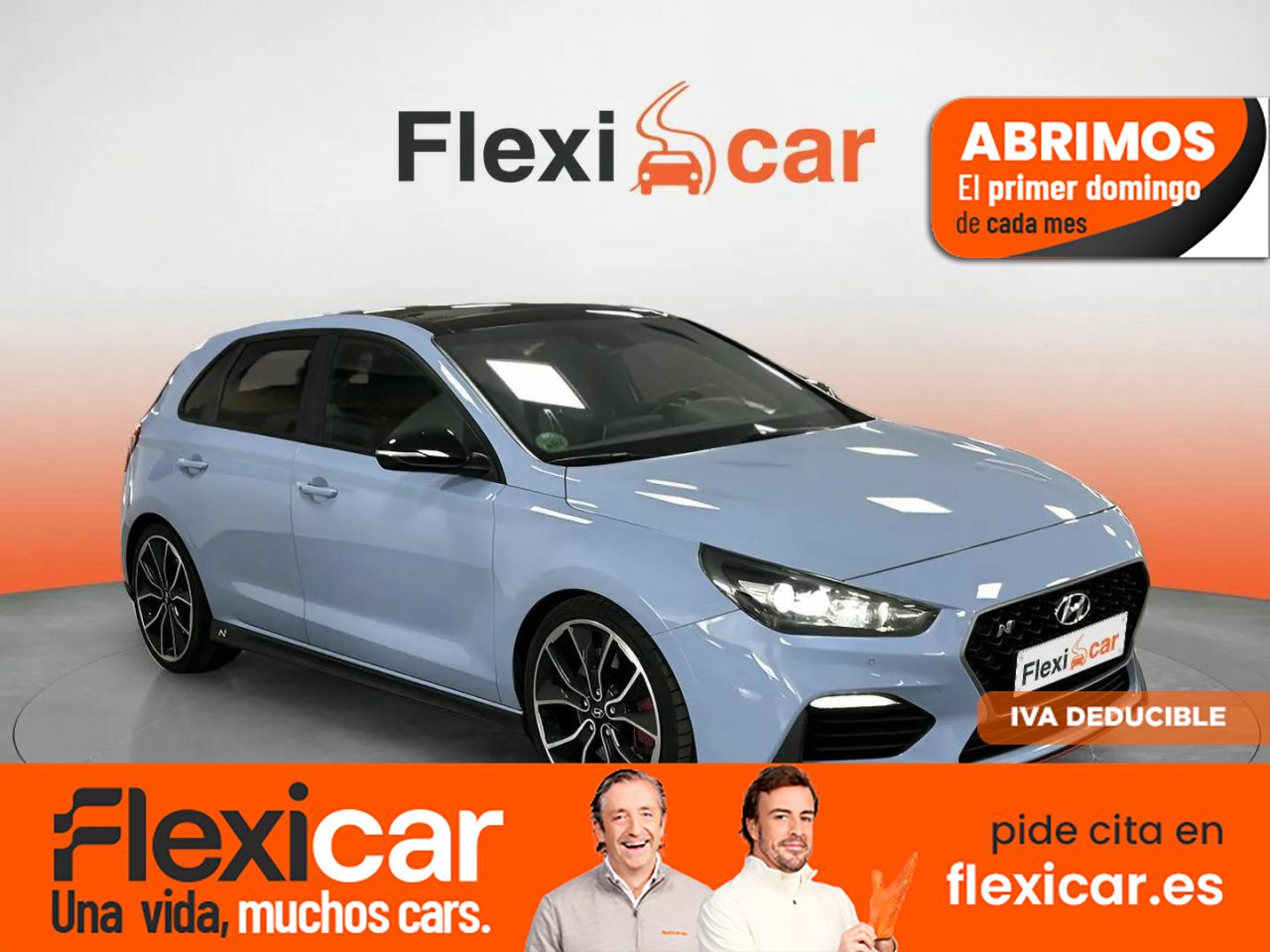 Hyundai i30 azul  de segunda mano - hyundai i30 2019 /