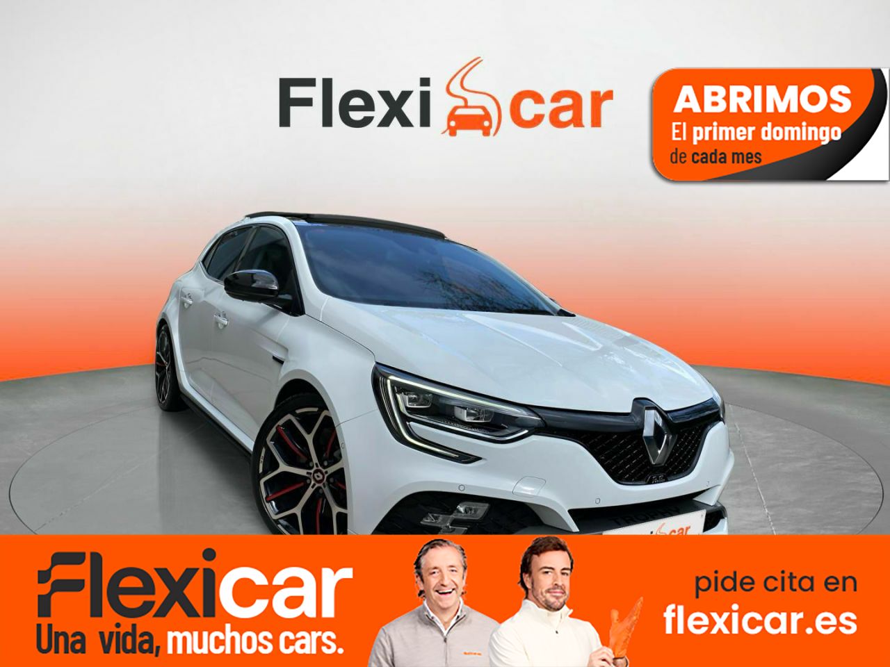 Renault megane blanco  de segunda mano - renault megane 2019 /