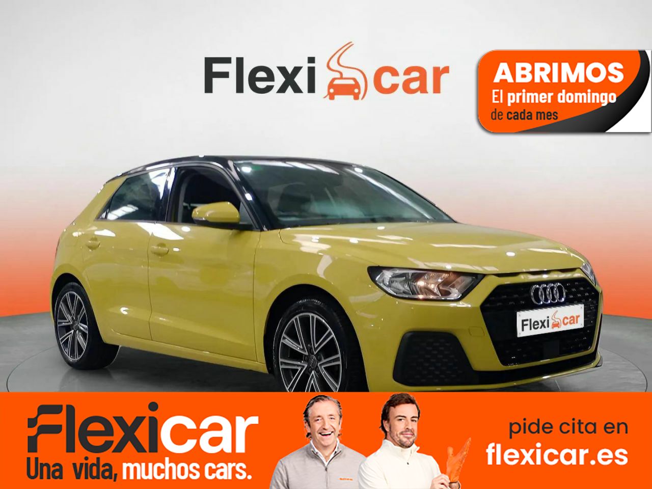 Audi q2 amarillo  de segunda mano - audi a1 2019 /