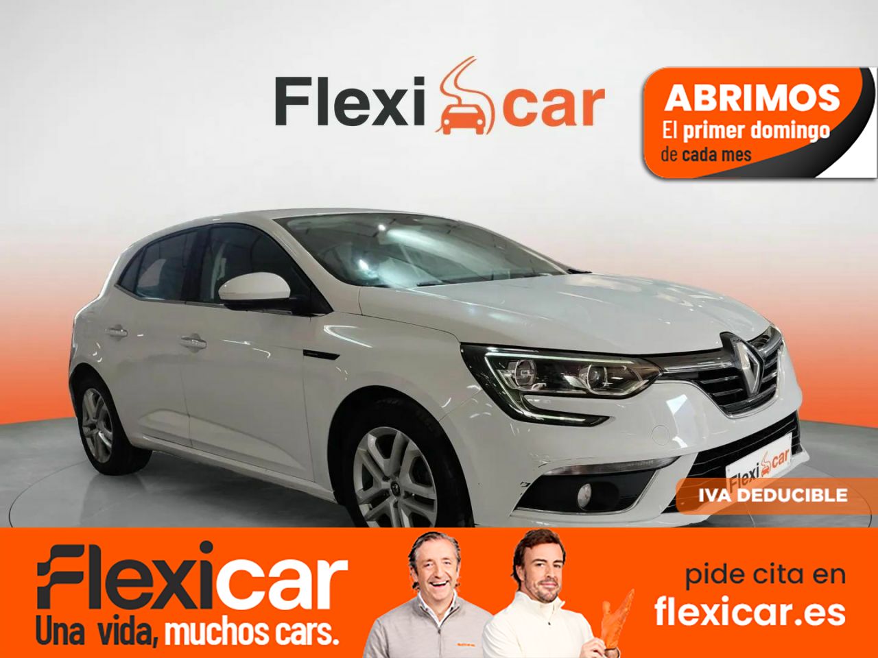 Renault megane blanco  de segunda mano - renault megane 2019 /