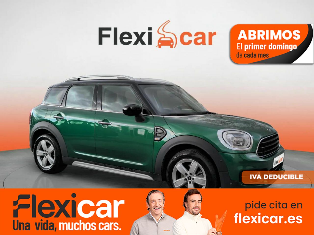 Mini countryman 2017 verde  de segunda mano - mini countryman 2020 /