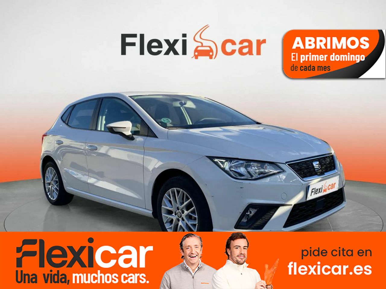 Ibiza 2021 blanco  de segunda mano - seat ibiza 2019 /