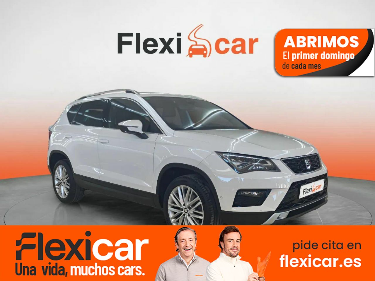 Seat ateca blanco 5 puertas  de segunda mano - seat ateca 2019 /