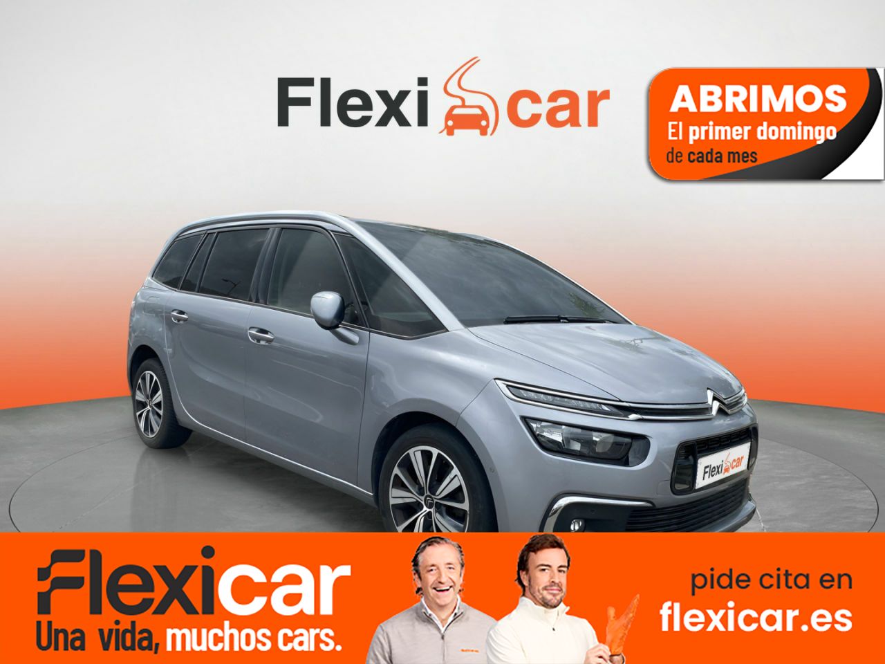 C4 gris platino  de segunda mano - citroën c4 picasso 2018 /