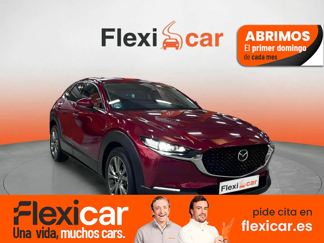 Mazda 2 2020 rojo  de segunda mano - mazda cx-30 2021 /