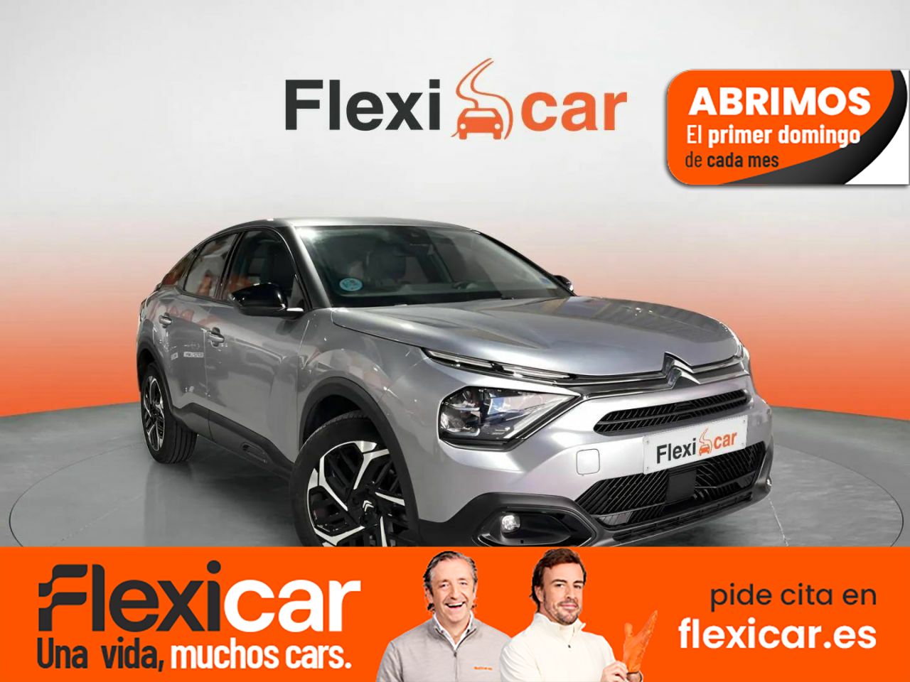 C4 gris platino  de segunda mano - citroën c4 2023 /