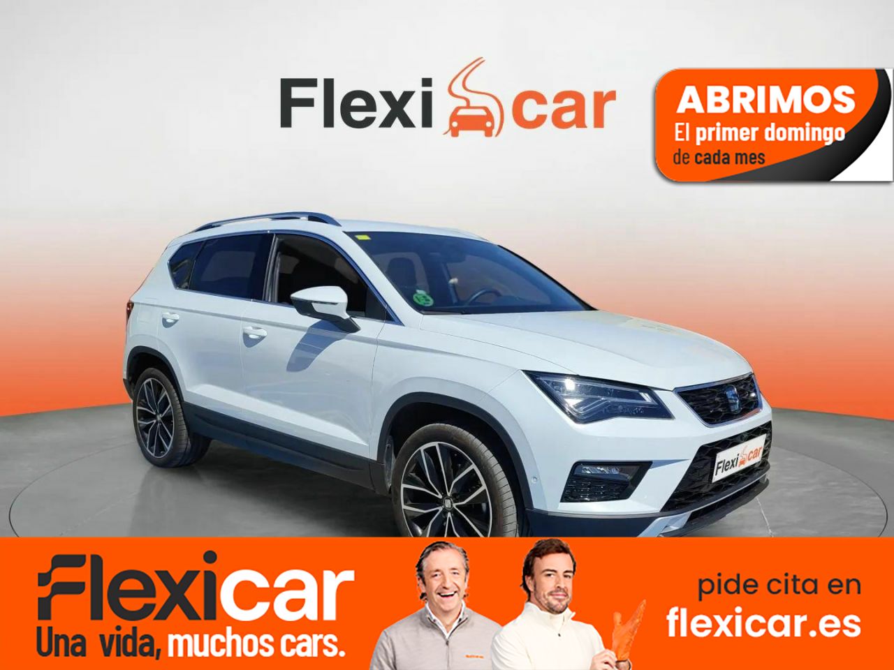 Seat ateca blanco 5 puertas  de segunda mano - seat ateca 2018 /