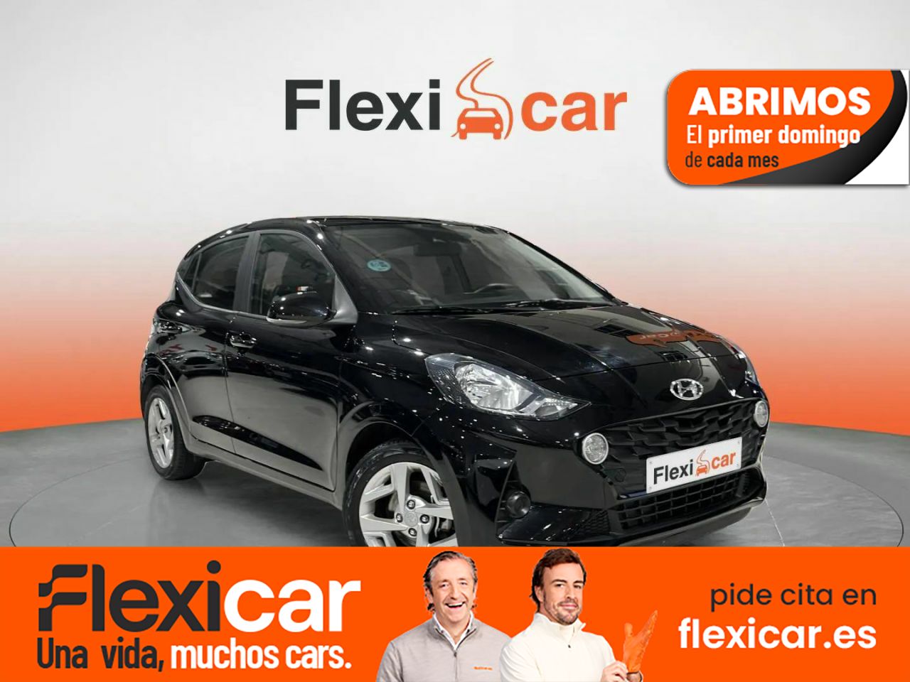 Hyundai i10 color negro  de segunda mano - hyundai i10 2022 /