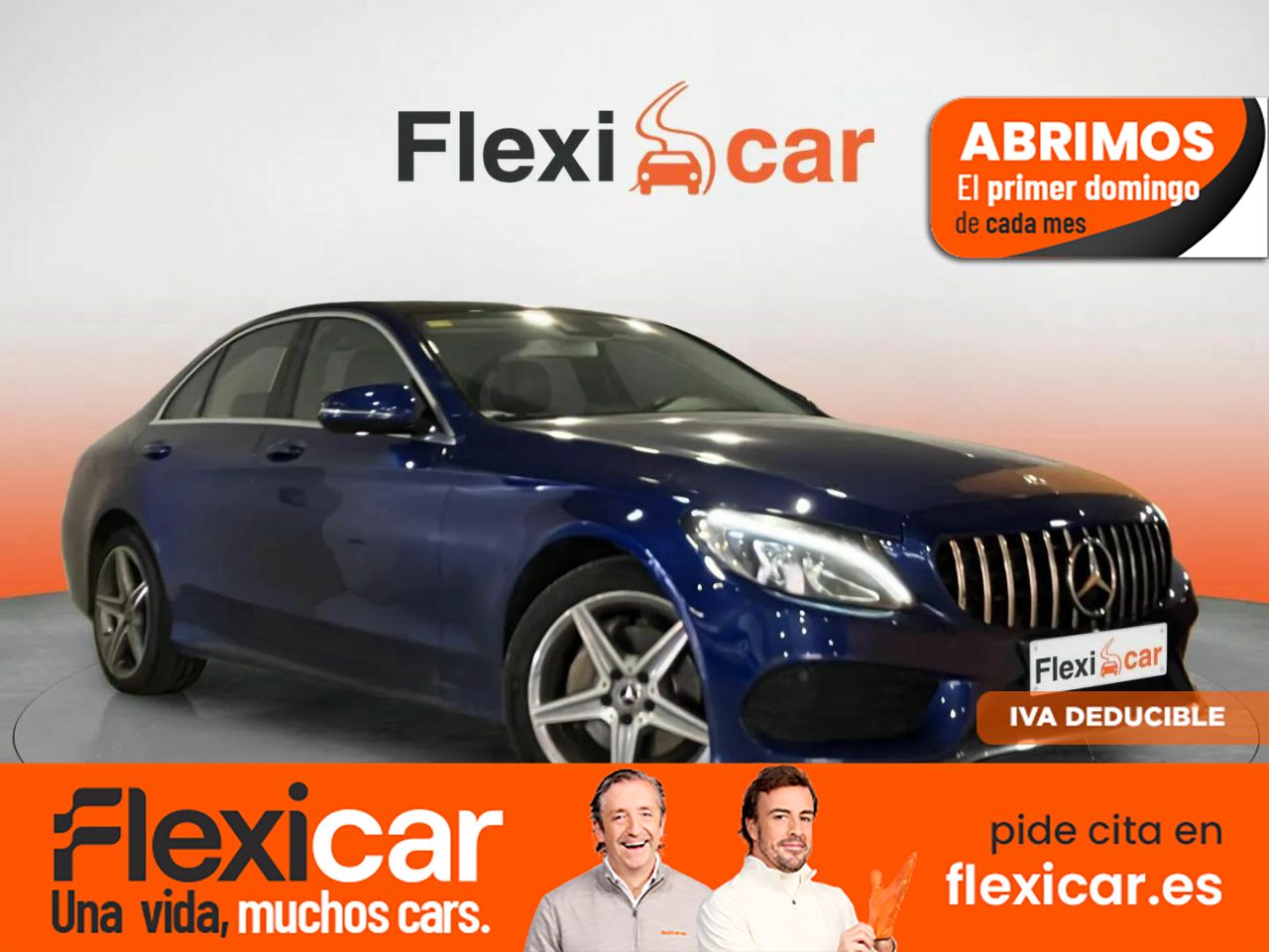 Mercedes viano 4 puertas azul  de segunda mano - mercedes clase c 2018 /
