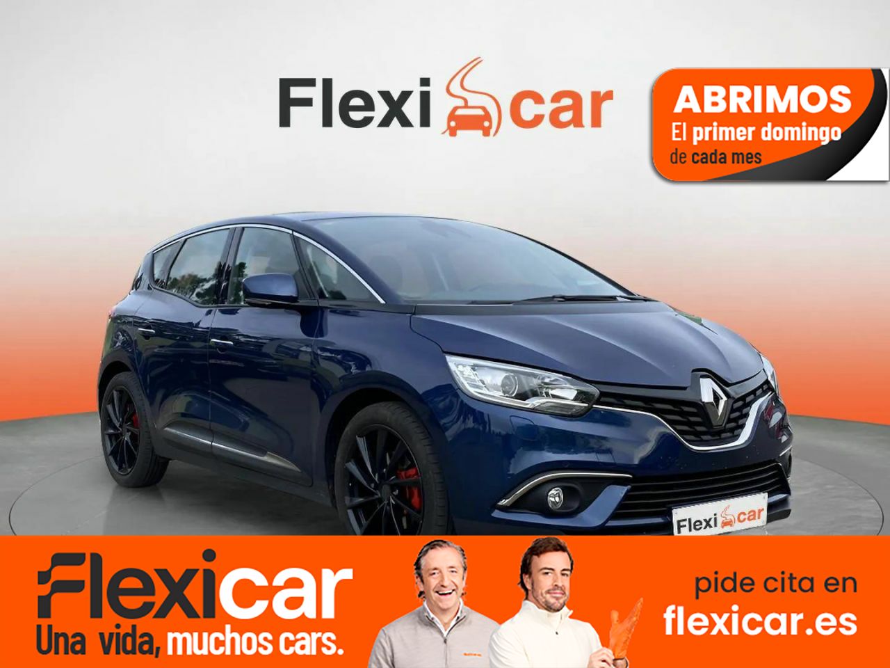 Renault megane blanco  de segunda mano - renault scénic 2018 /