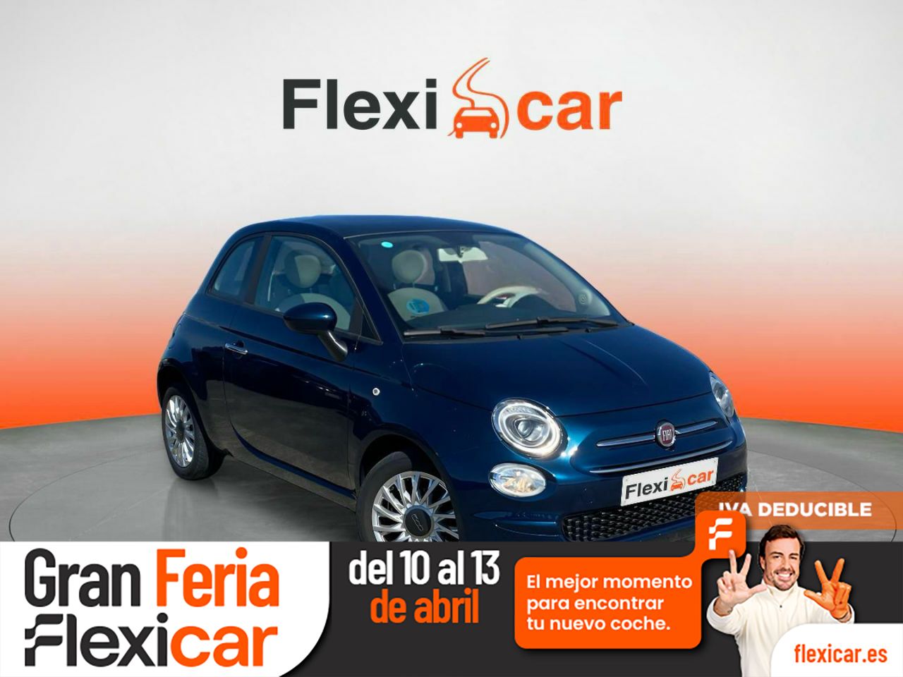 Fiat bravo azul claro  de segunda mano - fiat 500 2020 /