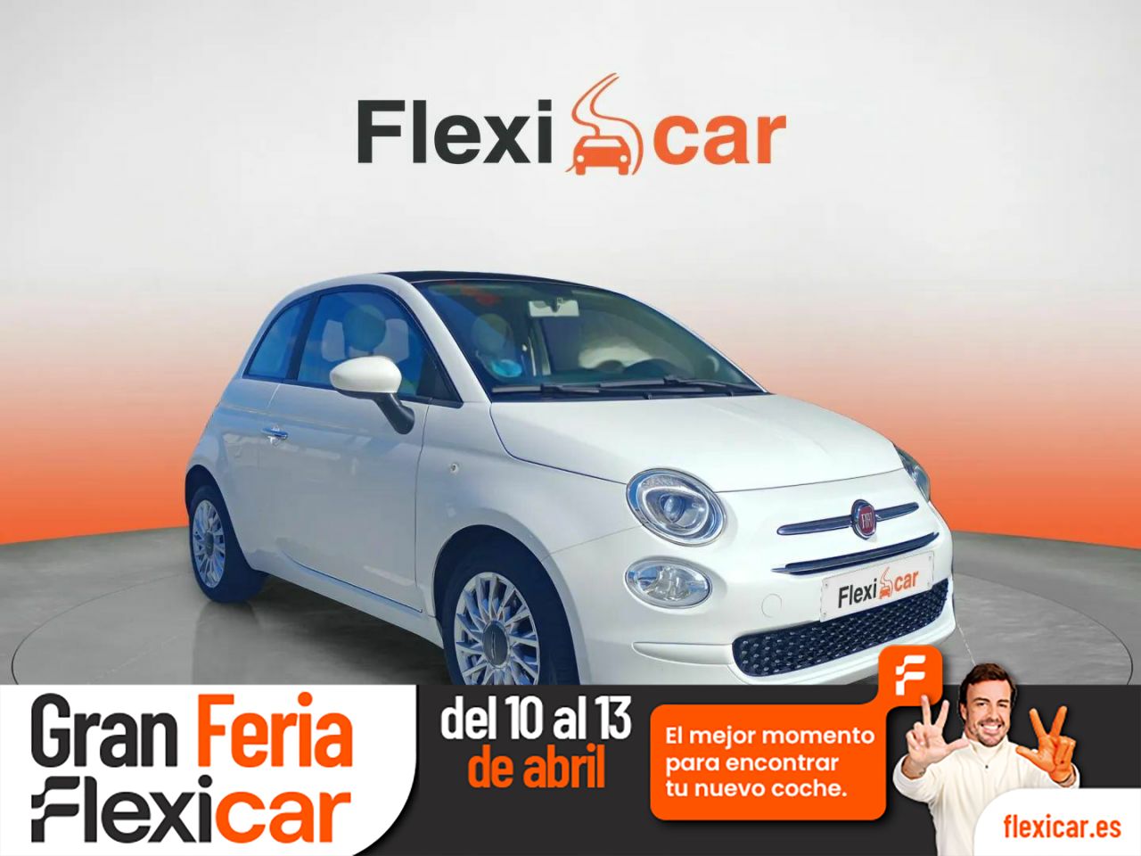 Fiat doble f 2021 blanco  de segunda mano - fiat 500 2021 /