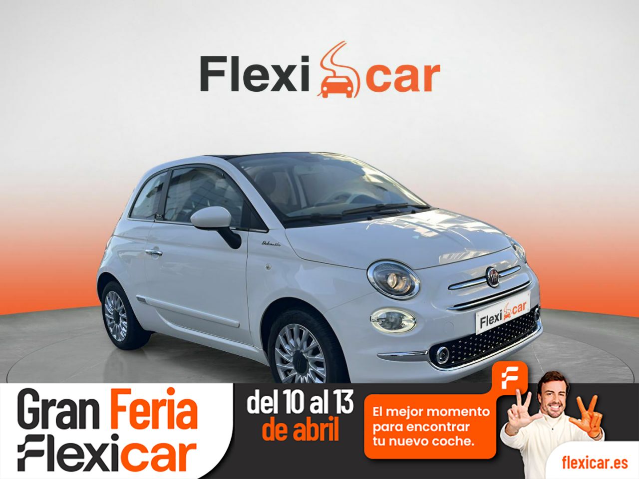 Fiat doble f 2021 blanco  de segunda mano - fiat 500 2021 /
