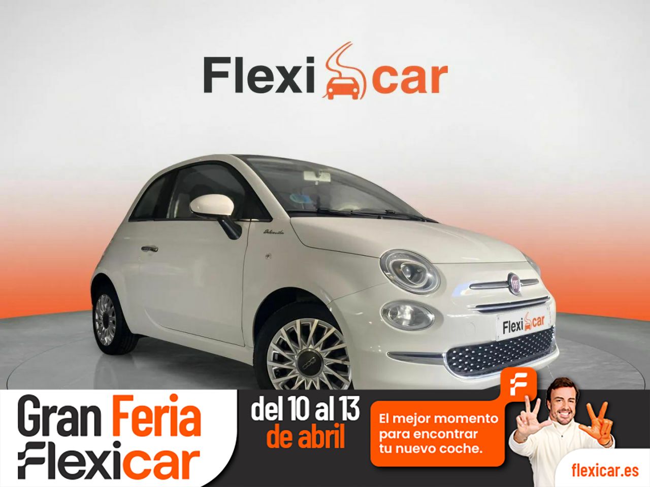 Fiat doble f 2021 blanco  de segunda mano - fiat 500 2021 /