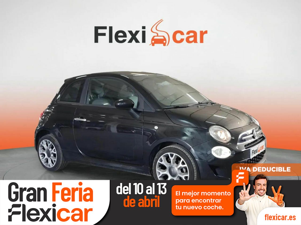 Fiat punto negro 5 puertas  de segunda mano - fiat 500 2021 /