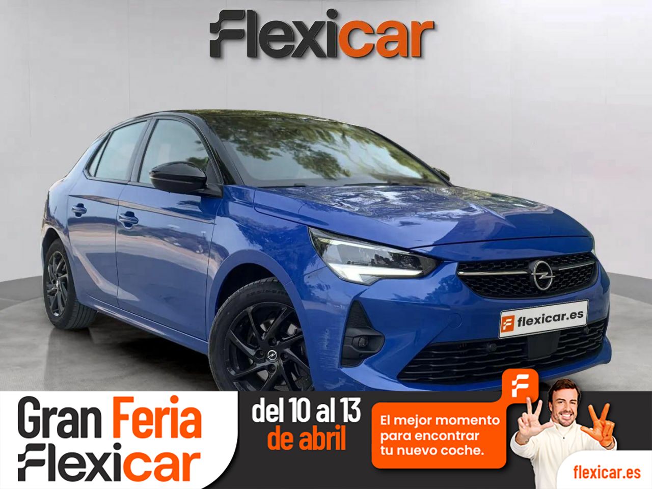 Corsa 14 enjoy azul  de segunda mano - opel corsa 2021 /