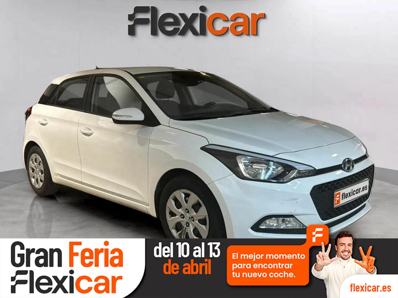 Hyundai i20 atlas white  de segunda mano - hyundai i20 2018 /
