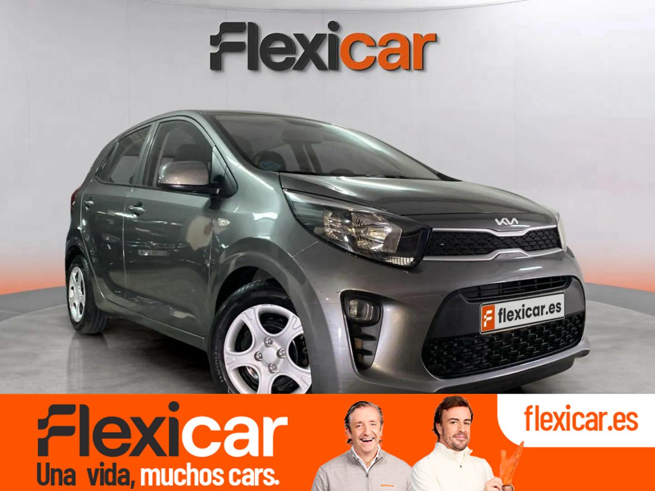 Panamera azul gris  de segunda mano - kia picanto 2023 /