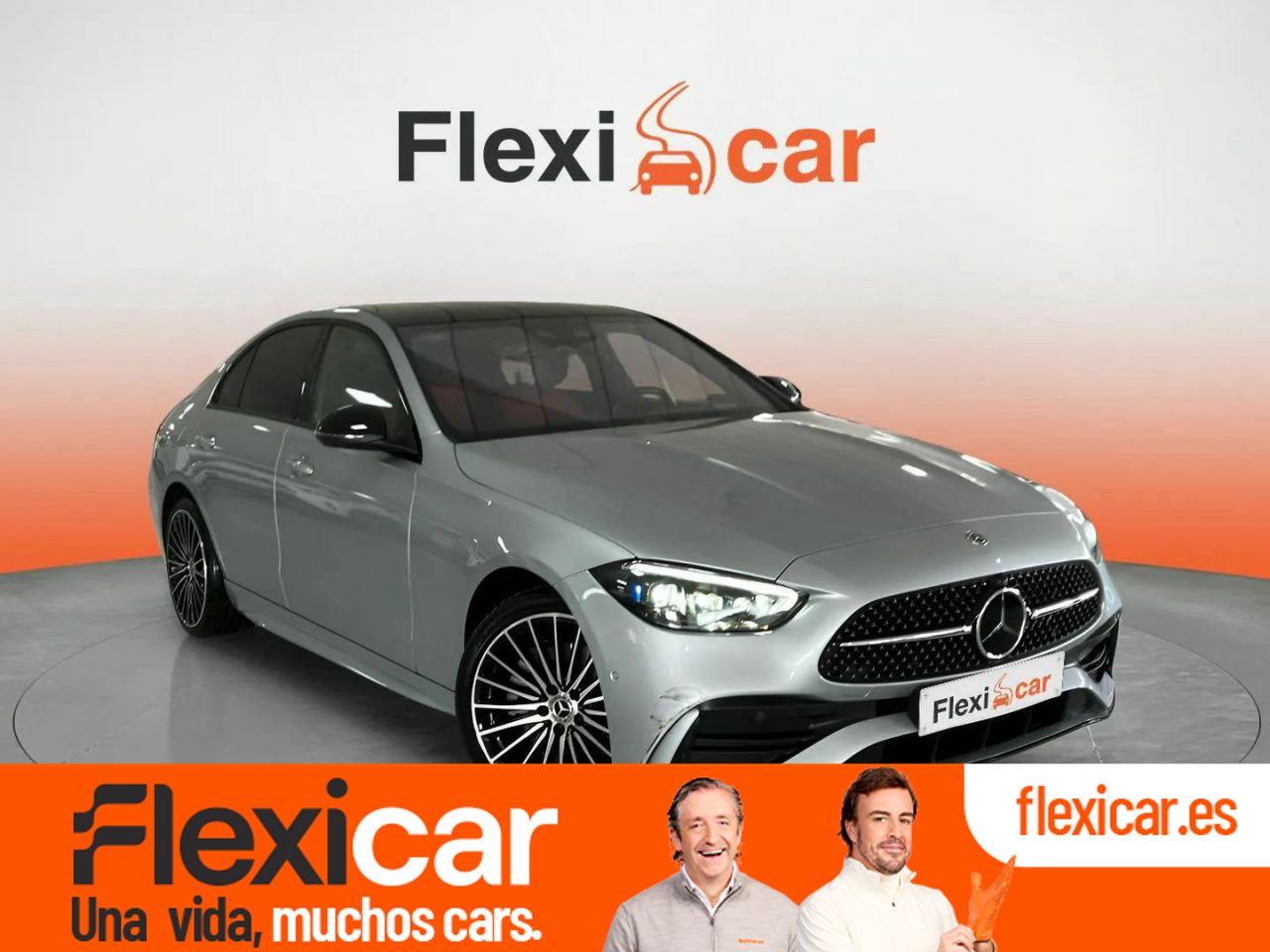 Mercedes clase c cuerotela negra  de segunda mano - mercedes clase c 2021 /