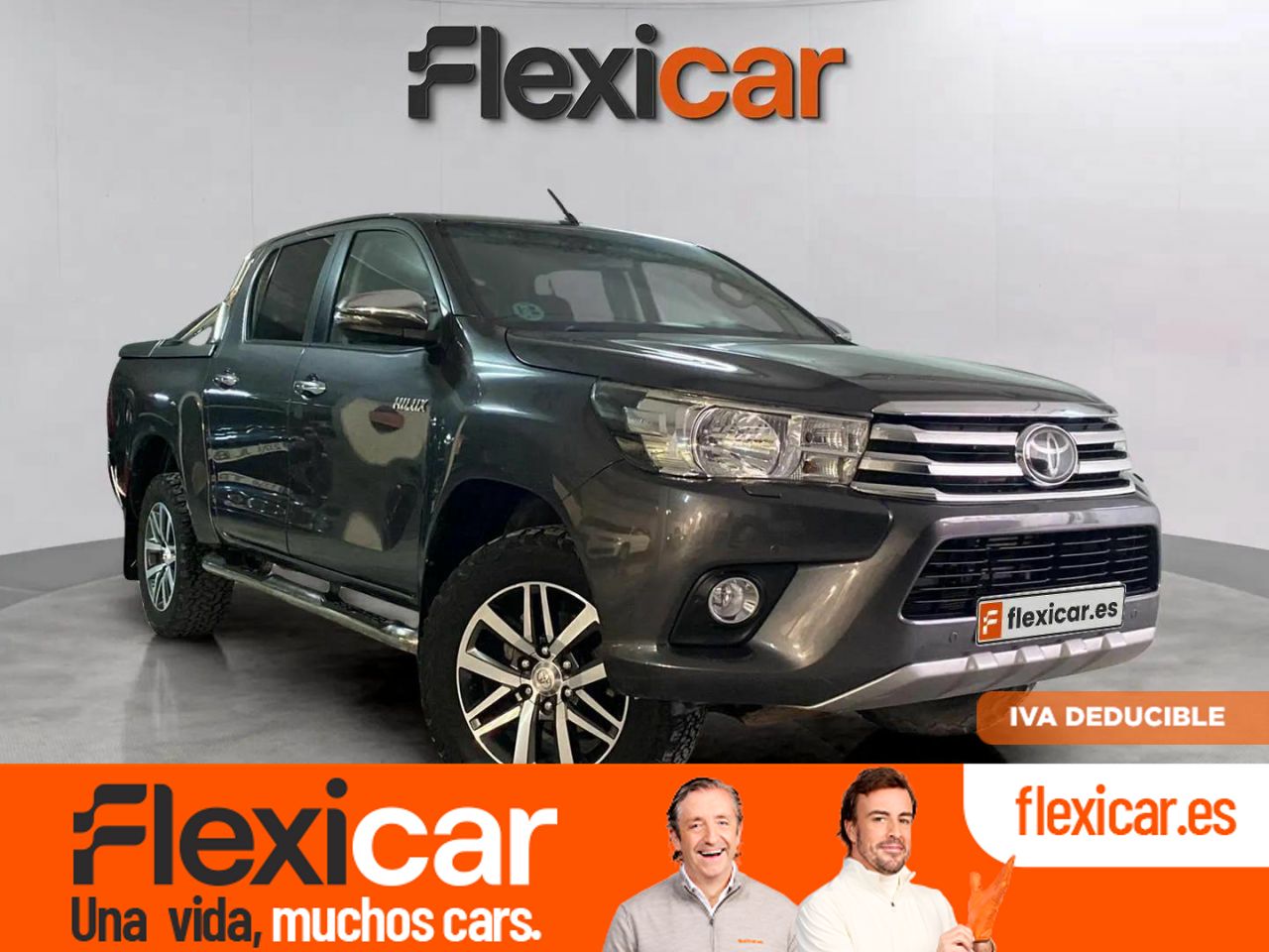 Panamera azul gris  de segunda mano - toyota hilux 2018 /
