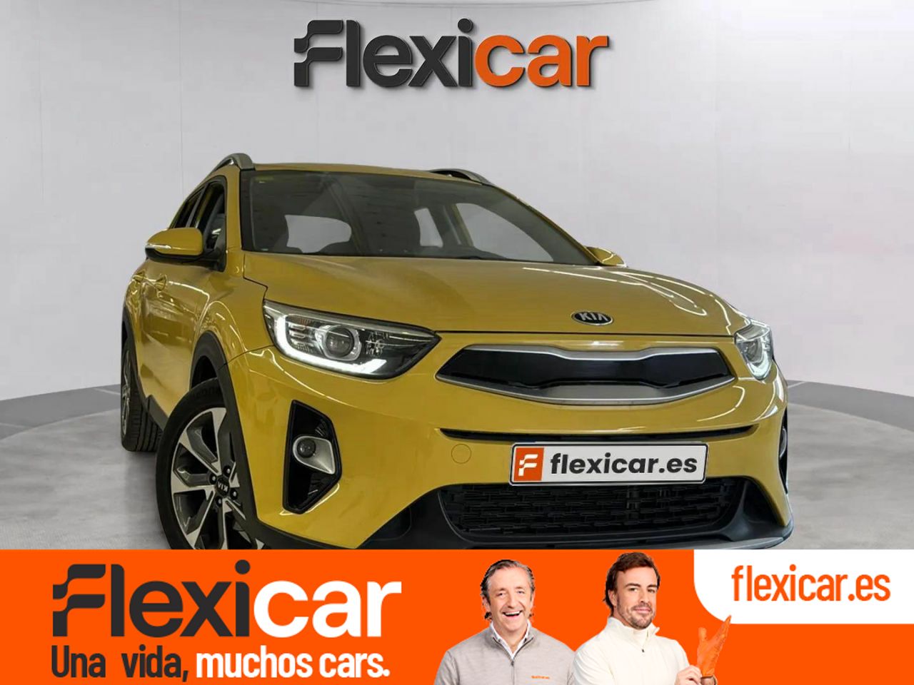 Kia stonic amarillo  de segunda mano - kia stonic 2018 /