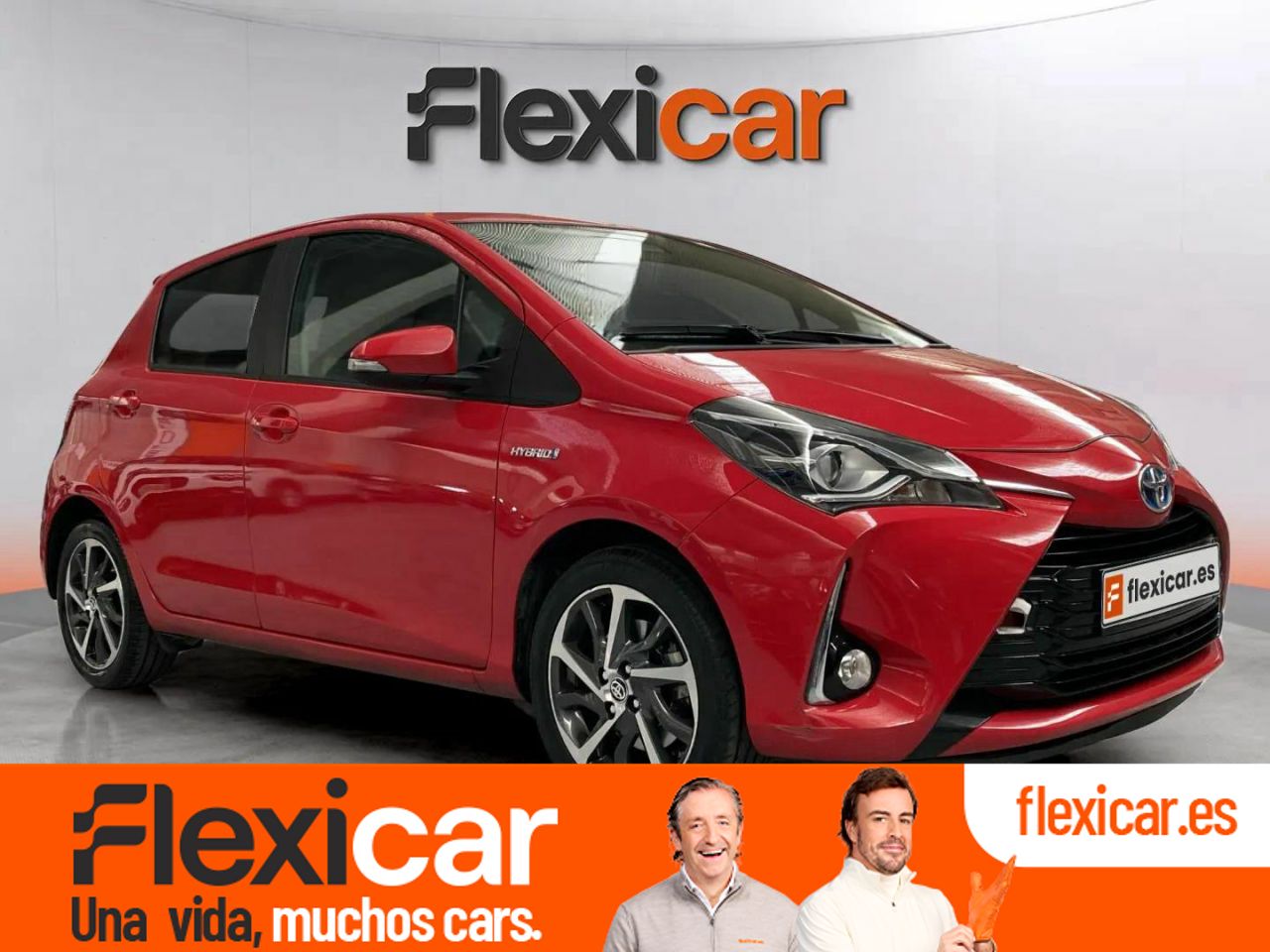 Toyota yaris 2019 rojo 5 puertas  de segunda mano - toyota yaris 2019 /