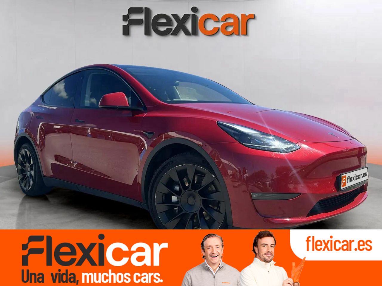 Corolla 2021 rojo  de segunda mano - tesla model y 2021 /