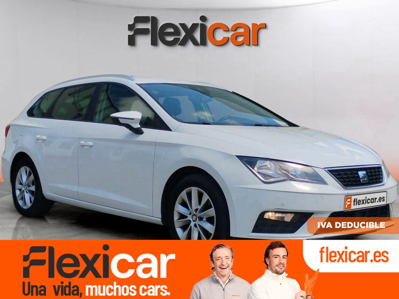 Seat ibiza blanco nevada  de segunda mano - seat leon 2019 /